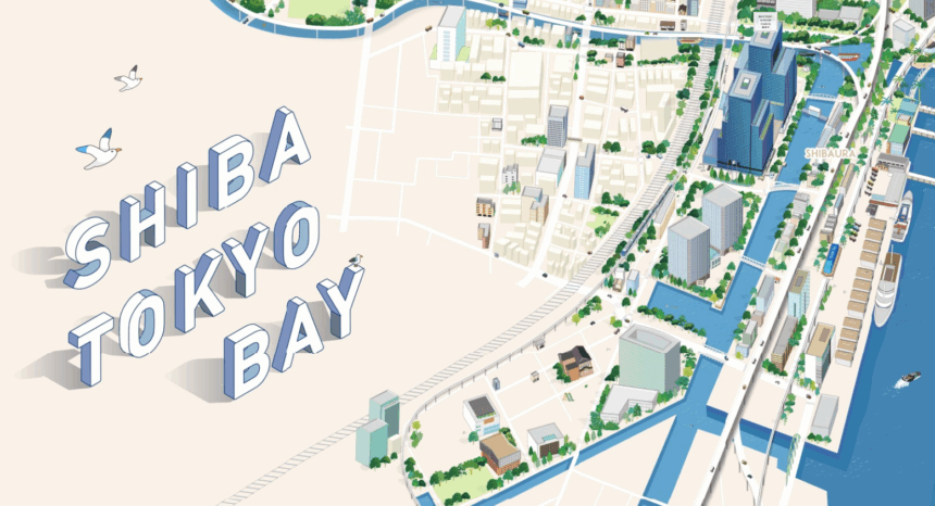 東京都港区にて「SHIBA TOKYO BAY MAP」が公開
